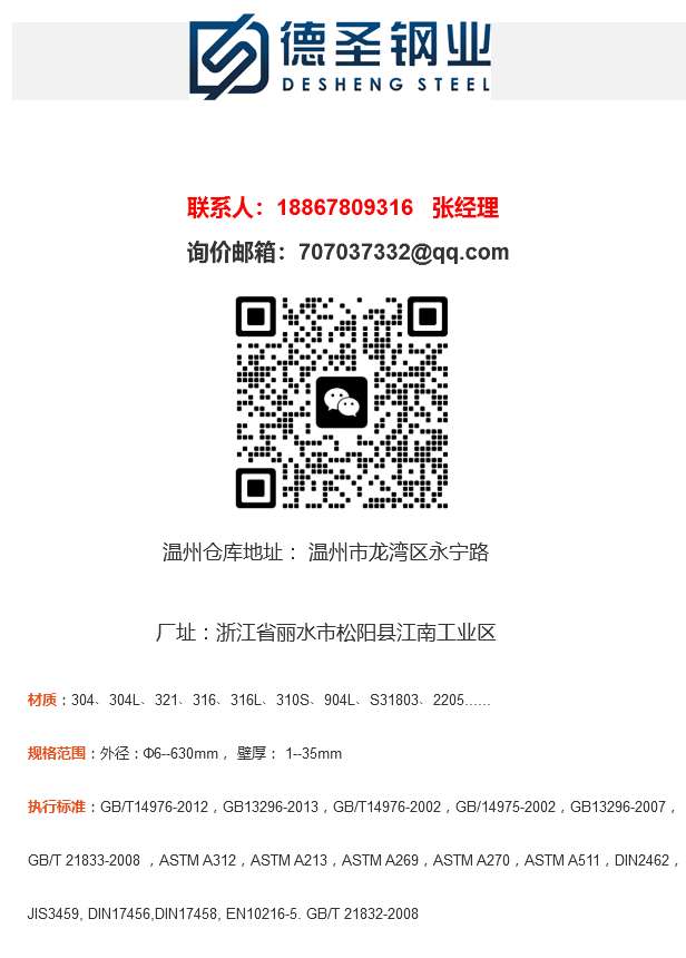 德圣钢业企业联系卡